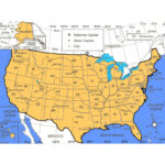Detailed Political And Administrative Map Of The United States | Map Of USA With Latitude And Longitude Cities