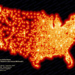 Distance To Mcdonald'S – A Mcdistance Map Of The Contiguous U.s. | Map Of Mcdonald In Usa