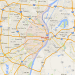Divided City: How Data Driven Maps See Ferguson | | Ferguson Missouri Map Of USA