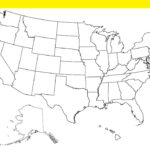 Druckbare Blanko Karte Der Usa: Perfekt Für Geographieunterricht &  Reiseplanung | Sofort Download | Hochwertige Qualität Auf Etsy | Fill In The Blank Map Of Usa