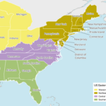 East United States Map | Mappr | Map Of The Eastern Usa