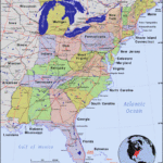 Eastern United States · Public Domain Mapspat, The Free, Open | Detailed Map Of Usa East Coast