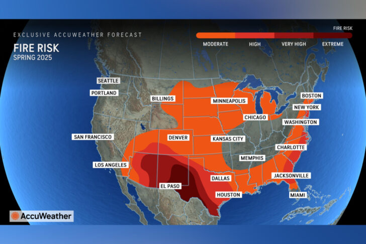 Map of Fires in Northwest USA