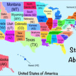 🔴 50 Usa State Name, Abbreviation, Map Location, Shape. U.s. United States  Of America Geography Us 🔴 | Map Of USA With States Abbreviated