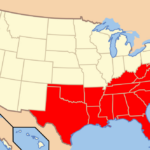 Fasciculus:map Of Usa South.svg   Vicipaedia | Map Of The South Of The Usa