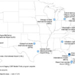Figure 2: Map Of The 17 Busiest U.s. International Airport… | Flickr | Map Of International Airports USA
