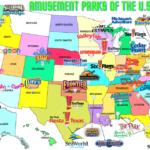 File:amusement Parks Of The Us   Wikimedia Commons | Map Of Amusement Parks In USA