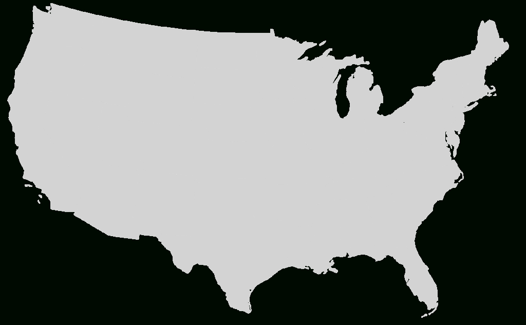 File:blank Us Map 48States.svg - Wikimedia Commons | Map of USA 48 States
