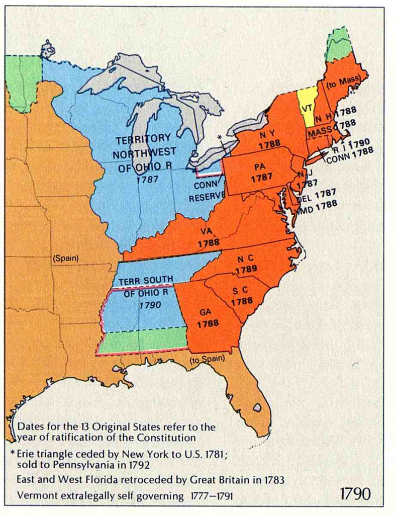 File:map Of Territorial Growth 1790 Sm - Wikimedia Commons | Map Of Usa In 1790