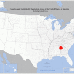 File:map Of The Usa Highlighting Metro Atlanta.gif   Wikipedia | Location Of Atlanta In USA Map