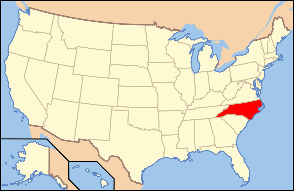 File:map Of Usa Nc.svg - Wikimedia Commons | North Carolina On The Map Of Usa