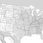 File:map Of Usa With County Outlines (Black & White) | Map Of USA With Counties