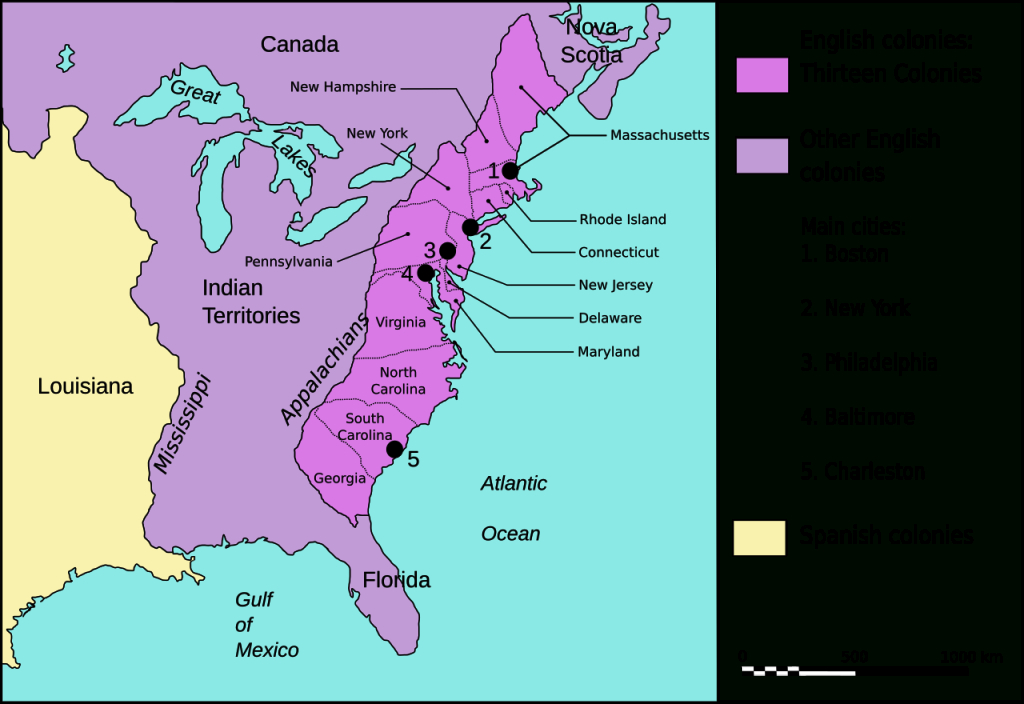 File:map Thirteen Colonies 1775.Svg - Wikimedia Commons | 13 Colonies Of Usa Map