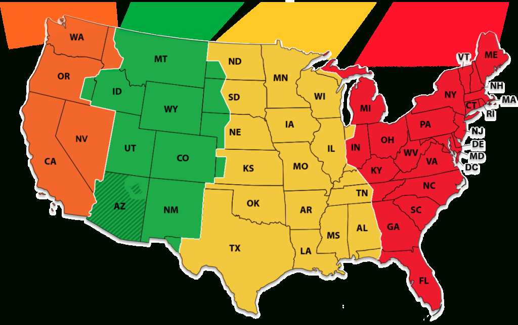File:nist Time Zone Map - Wikimedia Commons | Map of Time Zones in USA