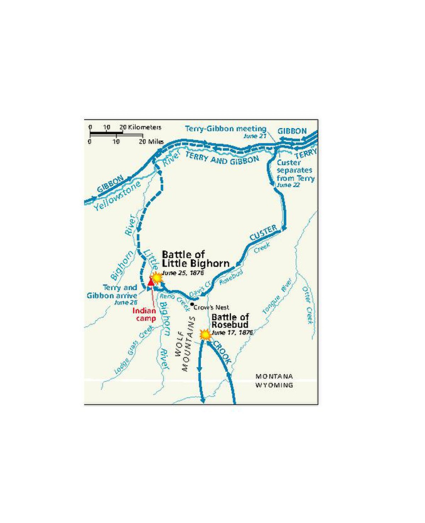 File:nps Little-Bighorn-Battle-Map.pdf - Wikimedia Commons | Battle Of Little Bighorn Map Usa