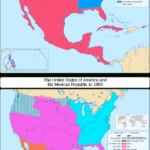 File:territorial Evolution Of Mexico And The Usa (1800–1900) 01 | Map Of Mexico Before USA