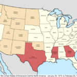 File:united States Central Map 1870 01 26 To 1870 02 23 | Map Of USA In 1870