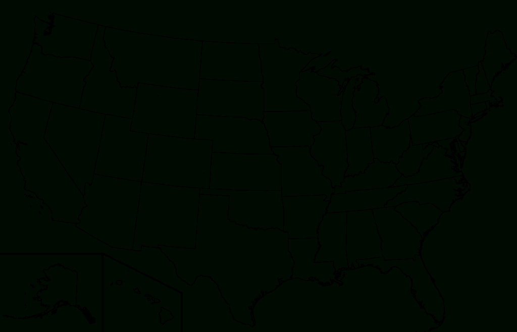 File:usa-State-Boundaries-Lower48+2 - Wikimedia Commons | Map of USA Without State Names