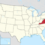 File:virginia In United States.svg   Wikipedia | Virginia On The Map Of Usa