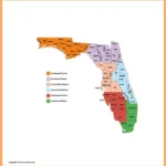Florida County Map [Map Of Fl Counties And Cities] | Map Of Counties In Florida USA