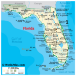 Florida Maps & Facts   World Atlas | Map Of Florida USA With Cities