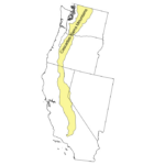 Fossils Of The Cascade Sierra Mountains — Earth@Home | Cascade Mountains On Map Of Usa