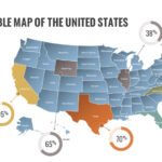 Free Editable Us Map Powerpoint And Google Slides Template | Editable Map Of Usa Powerpoint