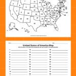 Free Printable Maps Of The United States Bundle | Printable Fill In The Blank Map Of Usa