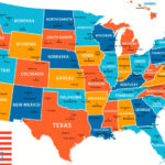 Free Printable United States Map With States | Map Of Usa With Names Of States Printable