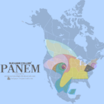 Fuckyeahthehungergames: Map Of Panem By | Map Of Panem Over USA