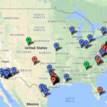Full Screen Map: 506 Cases Of Ms 13 Members Arrested Or Charged | Map Of Gangs In USA