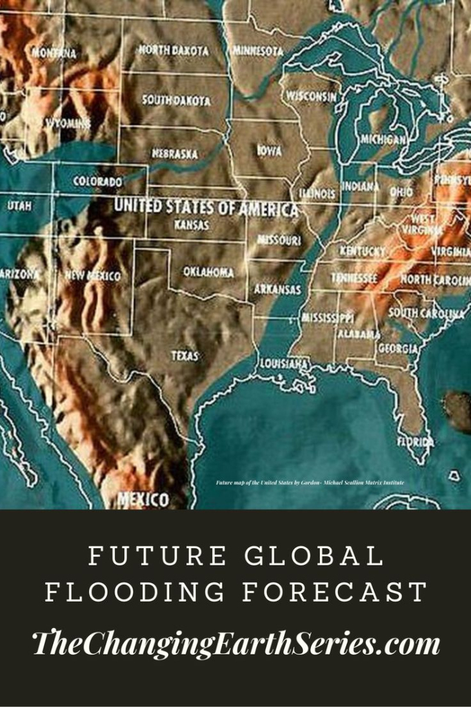 Future Global Flooding Forecast | Edgar Cayce Future Map Of Usa