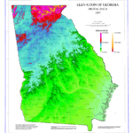 Geography Of Georgia (U.s. State)   Wikipedia | Physical Map Of Georgia USA