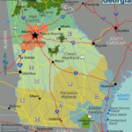 Georgia (State) – Travel Guide At Wikivoyage | Map Of State Of Georgia Usa
