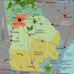 Georgia (State) – Travel Guide At Wikivoyage | Map Of The State Of Georgia USA