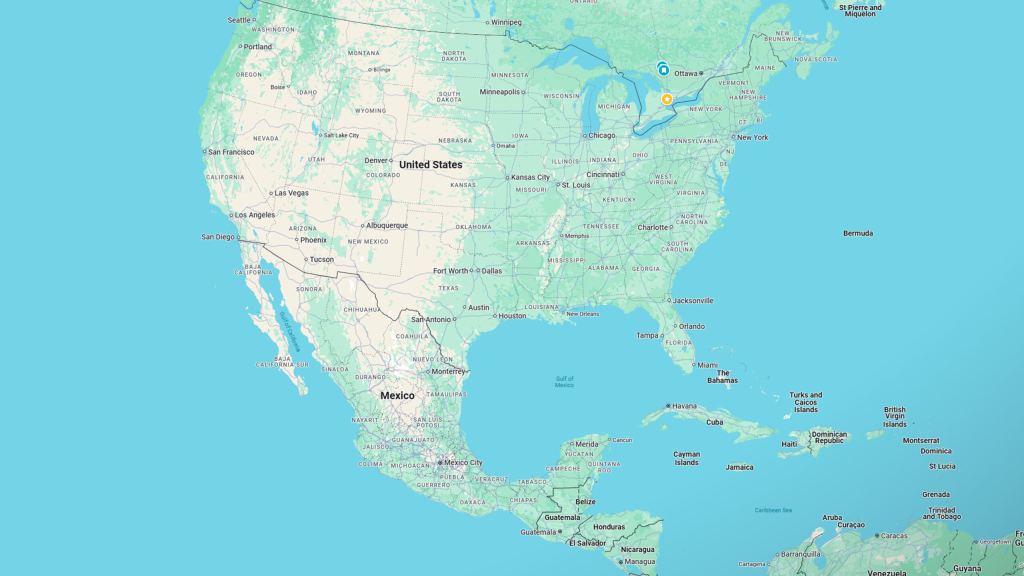 Google Maps Will Show Gulf Of America For U.s. Users | Google Map Of East Coast Usa