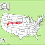 Great Basin Location On The U.s. Map   Ontheworldmap | Great Basin On Map Of USA