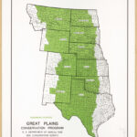 Great Plains Conservation Program, Designated Counties | Library | Map Of The Great Plains USA