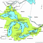 Große Seen – Wikipedia | Map Of Usa Great Lakes