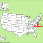 Hampton Location On The U.s. Map   Ontheworldmap | Map Of The Hamptons USA