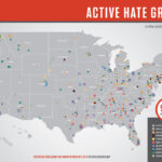 Hate Groups Increase For Second Consecutive Year As Trump | Hate Group Map Of USA
