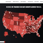 Hate Map   Community Commons | Hate Group Map Of Usa
