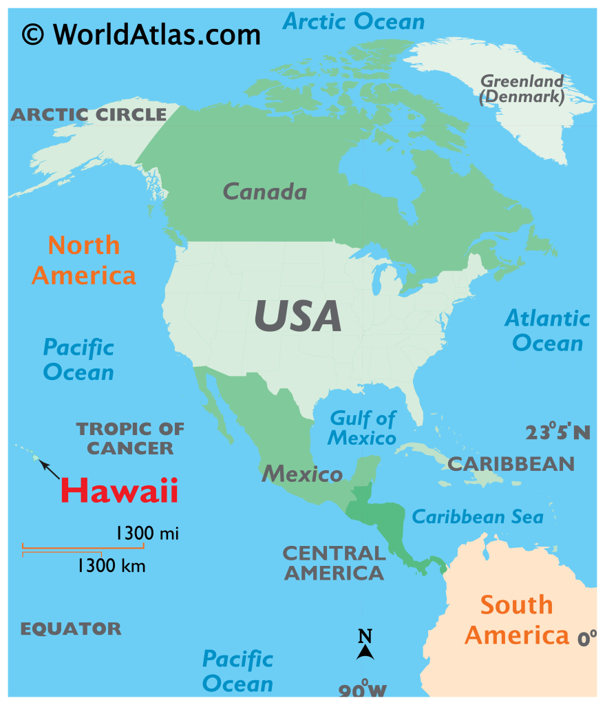 Hawaii Maps &amp;amp; Facts - World Atlas | Map of USA with Hawaii