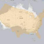 How Big Is Australia ?   Paul Simmonds (Vk5Pas) | Map Of Australia Over USA