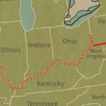 How The Mason Dixon Line Divided The North And The South | Map Of Usa Mason Dixon Line