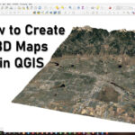How To Create 3D Maps Using Qgis | Create 3d Landscape Map Of USA Qgis