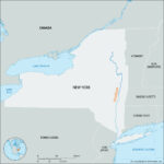 Hudson River | Ny, Nj, Ct, Ma, Vt, Pa | Britannica | Map Of USA Hudson River