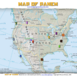 Hunger Games Lessons: My Updated Map Of Panem, The Hunger Games | Map Of Panem Over USA