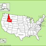Idaho Location On The U.s. Map   Ontheworldmap | Idaho On A Map Of Usa