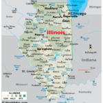 Illinois Maps & Facts   World Atlas | Illinois On Map Of Usa